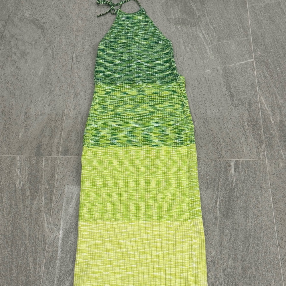 Future Collective Green and Yellow Sweater